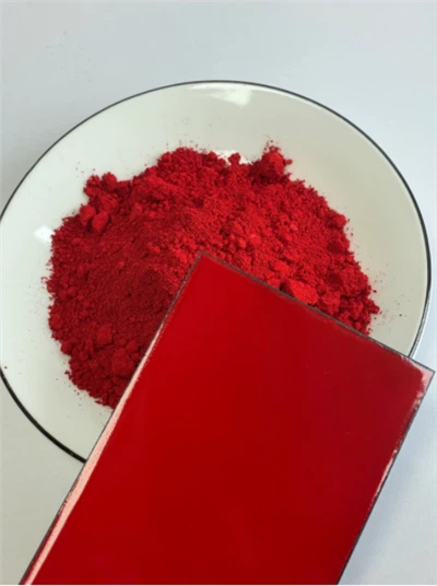 Uorganisk emaljepigment Cd Rød